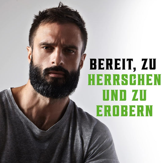 Viking Revolution Bartshampoo & Conditioner Set Männer Bartpflege Sandelholz weich glatt stark 2x150ml