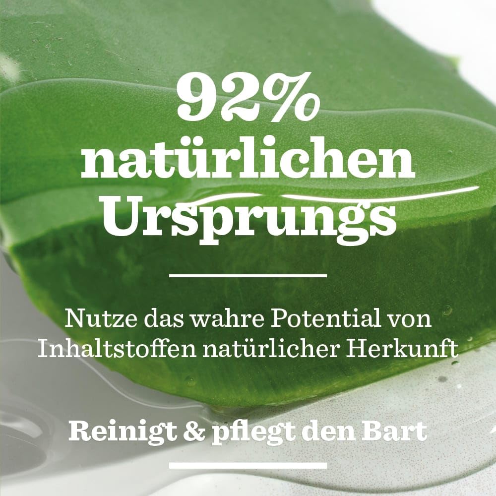 BULLDOG - Bartpflege für Männer | Original Bartshampoo & Conditioner | für einen weichen & gepflegten Bart | 200ml